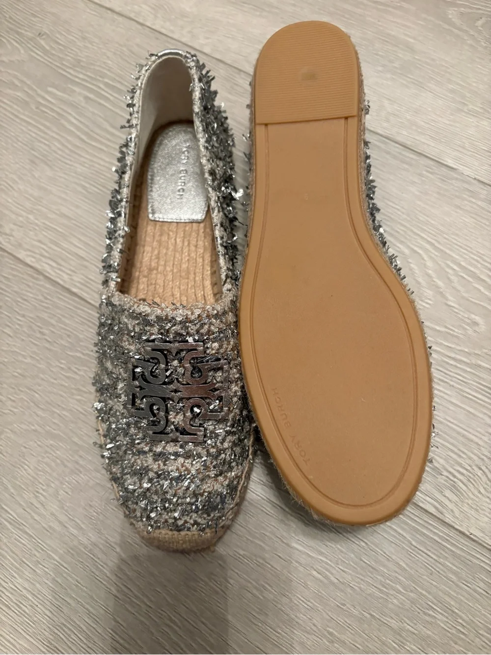Tory Burch sparkling silver